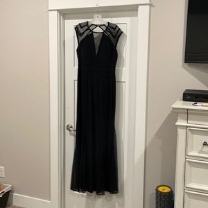 Black gown
